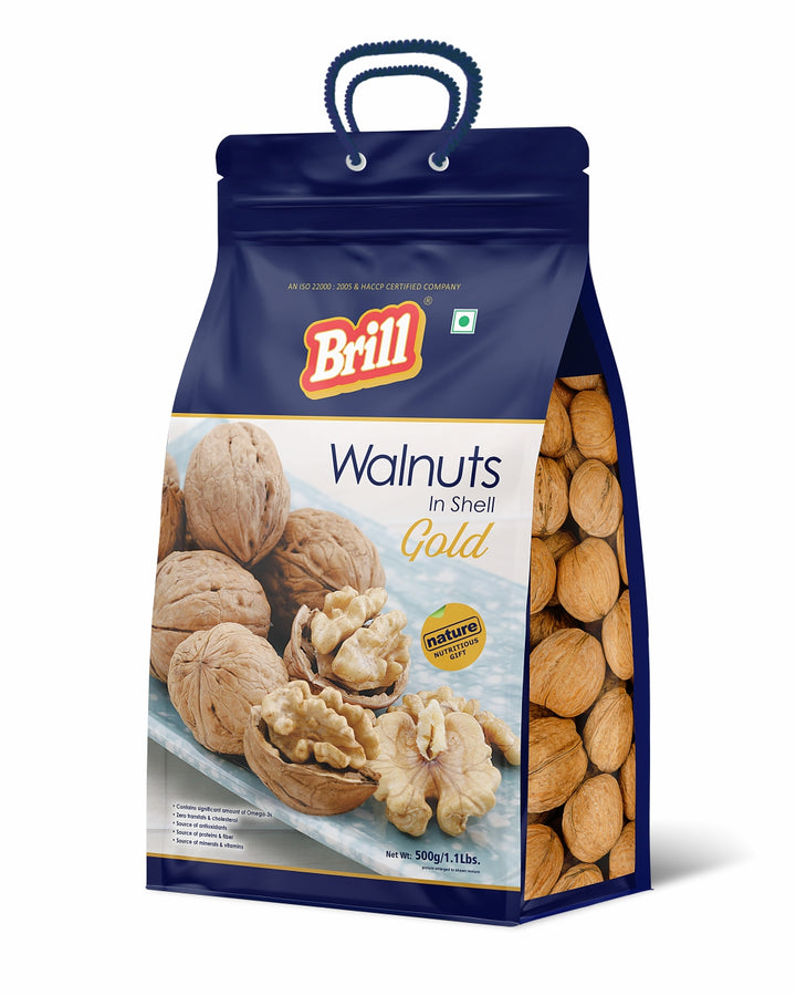 Walnut Gold in Shell