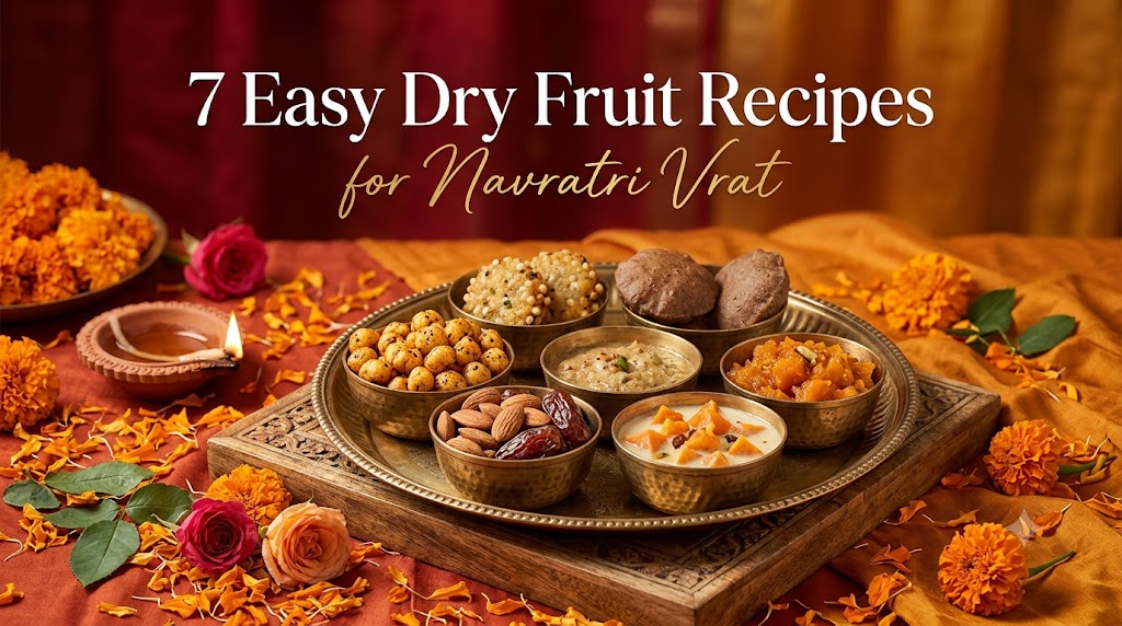 7 Easy Dry Fruit Recipes for Navratri Vrat