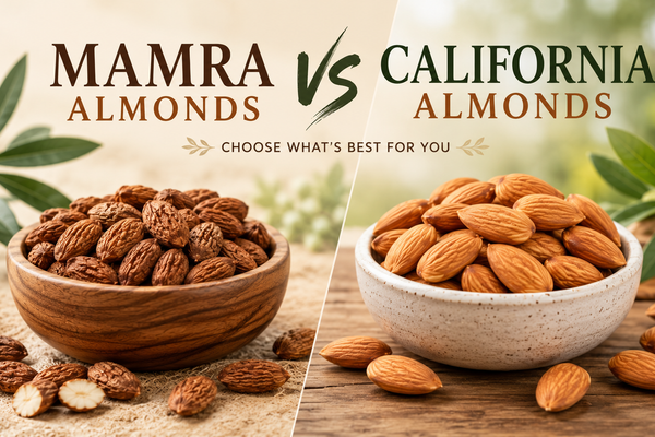 Mamra Almonds vs California Almonds: Which One Should You Choose