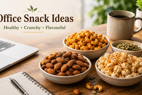 Top Flavoured Makhana, Cashew and Almond Snacks for Office Cravings