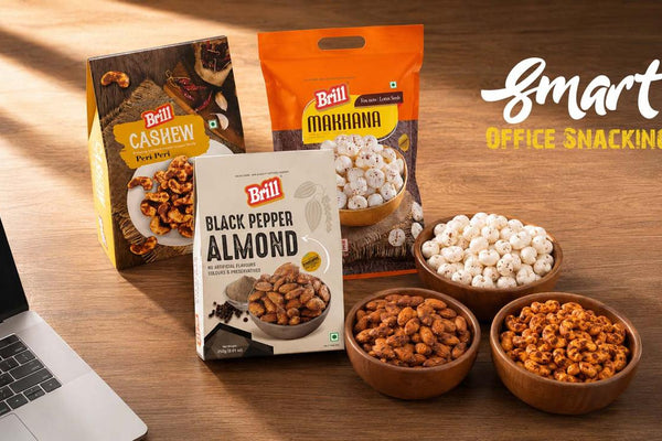 Top Flavoured Makhana, Cashew and Almond Snacks for Office Cravings