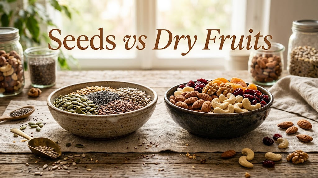 Seeds vs Dry Fruits: Which Is Healthier for Your Daily Diet?