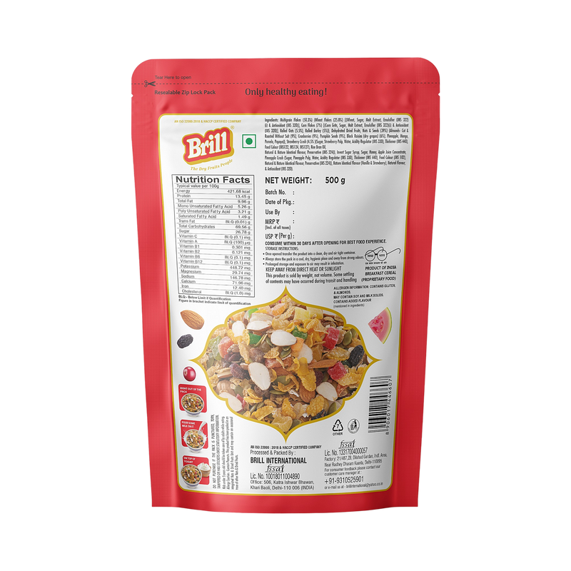Fruits & Nuts Muesli