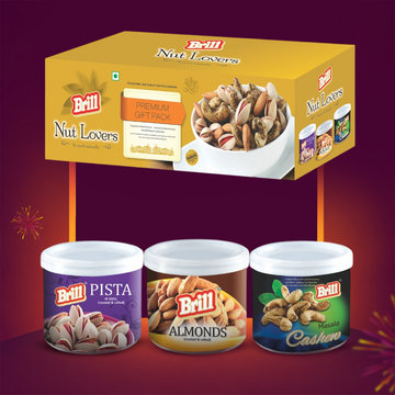 Brill Nut Lovers Premium Dry Fruit Gift Box