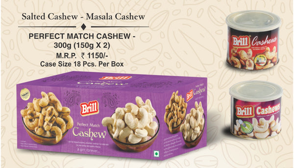 Perfect Match Cashew - 300g (10 packs)