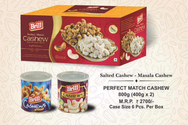 Perfect Match Cashew - 800g (10 packs)