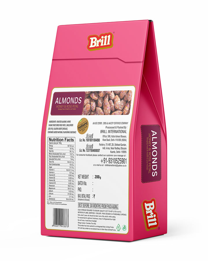 Almond Honey & Rose Petal