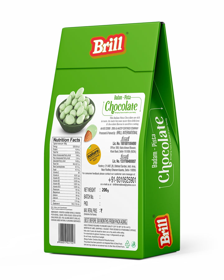 Badam-pista Chocolate