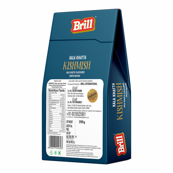 Kala Khata Kishmish – Premium Tangy Flavoured Raisins
