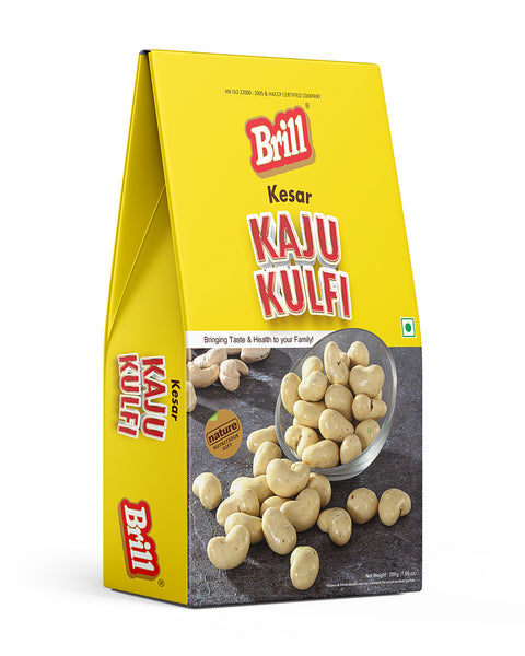 Kesar Kaju Kulfi
