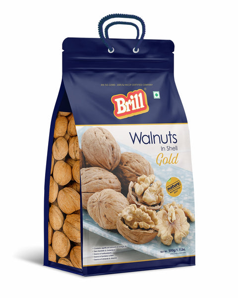 Walnut Gold in Shell